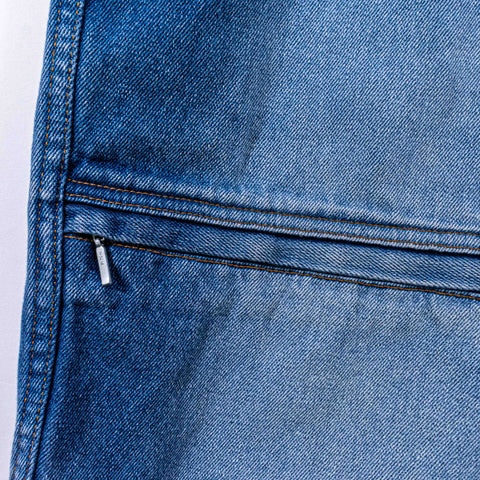 Denim Jean Cargo Shorts Jorts Baggy Hip Hop Mac Sport