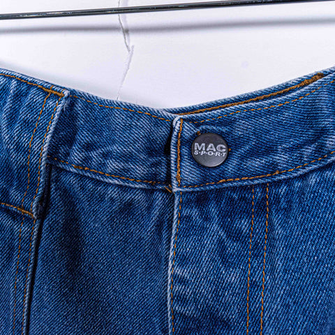 Denim Jean Cargo Shorts Jorts Baggy Hip Hop Mac Sport