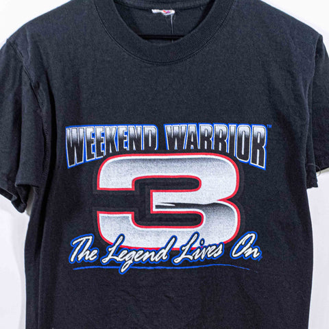Dale Earnhardt Weekend Warrior T-Shirt Nascar The Legend Lives On
