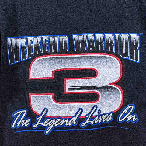 Dale Earnhardt Weekend Warrior T-Shirt Nascar The Legend Lives On