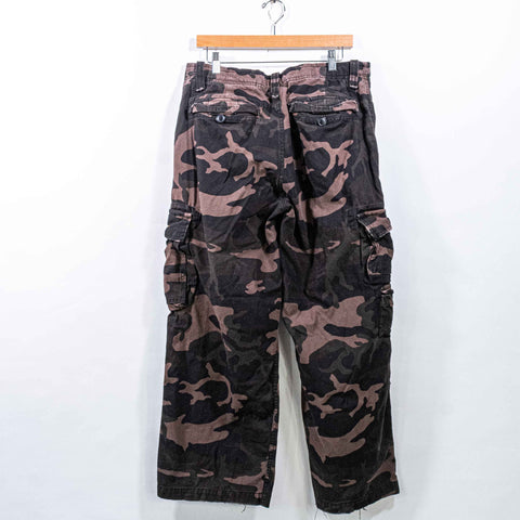 American Rag Camo Military Paratrooper Cargo Pants