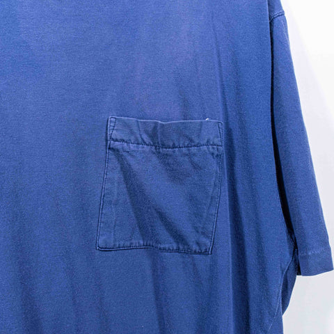 Abercrombie & Fitch Blank Pocket T-Shirt Single Stitch