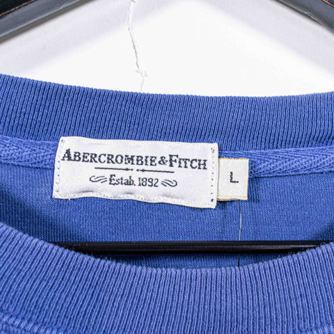 Abercrombie & Fitch Blank Pocket T-Shirt Single Stitch