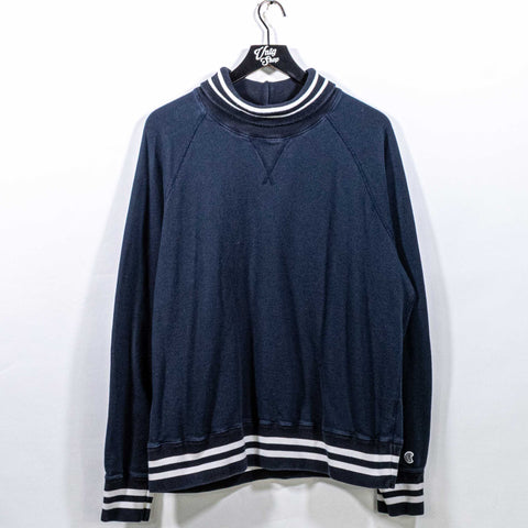 Todd Snyder x Champion Striped Turtleneck Sweatshirt