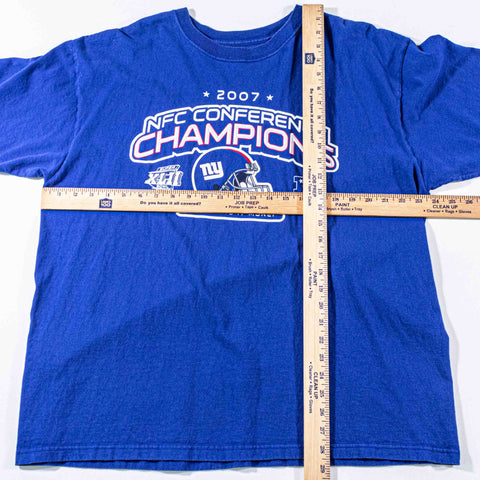 New York Giants 2007 NFC Conference Champions Reebok T-Shirt