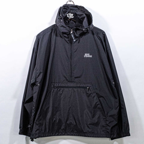 Bear Stearns Finance Half Zip Anorak Windbreaker Recession
