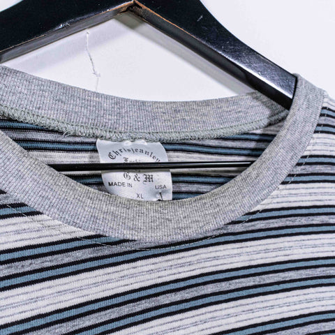 Sail Cape Code Massachusetts Striped Surf Skate T-Shirt