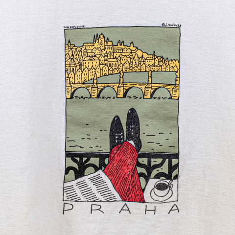 Jiri Votruba Fun Explosive Praha Prague Coffee Art T-Shirt