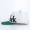 New York Jets Logo Block Spell Out Snapback Hat Reebok NFL