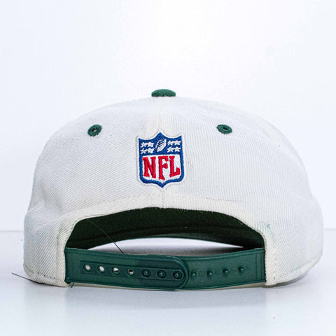 New York Jets Logo Block Spell Out Snapback Hat Reebok NFL
