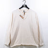 Giraffe Embroidered Henley Longsleeve T-Shirt