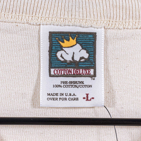 Giraffe Embroidered Henley Longsleeve T-Shirt