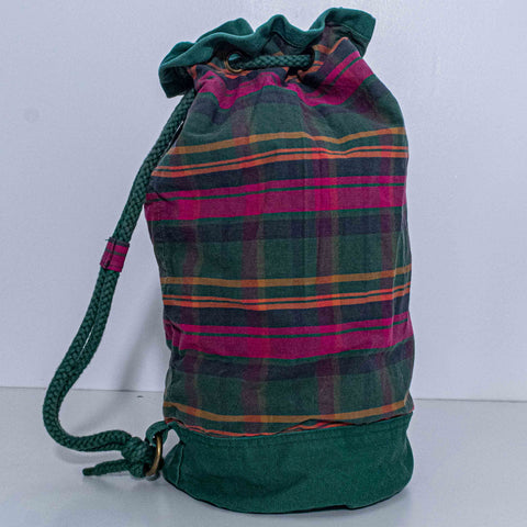 GAP Plaid Bucket Shoulder Bag