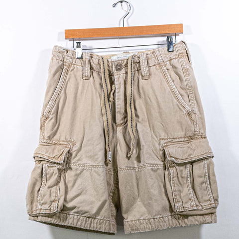Abercrombie & Fitch Heavyweight Cargo Shorts Military Paratrooper