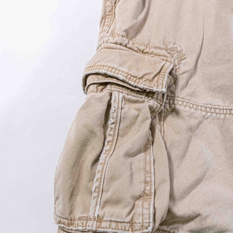 Abercrombie & Fitch Heavyweight Cargo Shorts Military Paratrooper