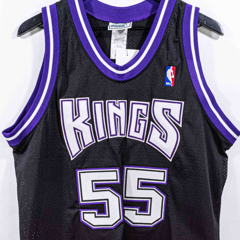Sacramento Kings Jason Williams Puma NBA Authentic Jersey White Chocolate