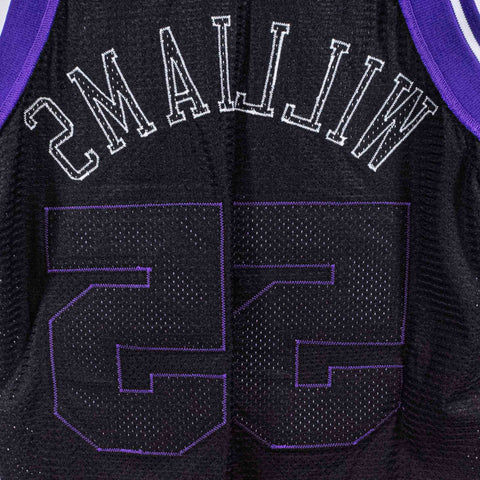Sacramento Kings Jason Williams Puma NBA Authentic Jersey White Chocolate
