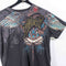 Monarchy AOP Embroidered Mall Goth T-Shirt