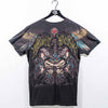 Monarchy AOP Embroidered Mall Goth T-Shirt