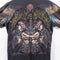 Monarchy AOP Embroidered Mall Goth T-Shirt