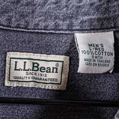 LL Bean Button Down Denim Shirt