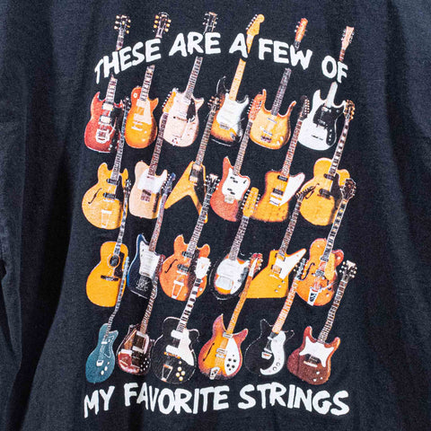 Playing Guitar Favorite Strings T-Shirt