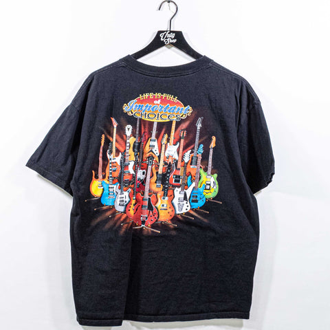 Life is Full of Important Choices Guitar T-Shirt