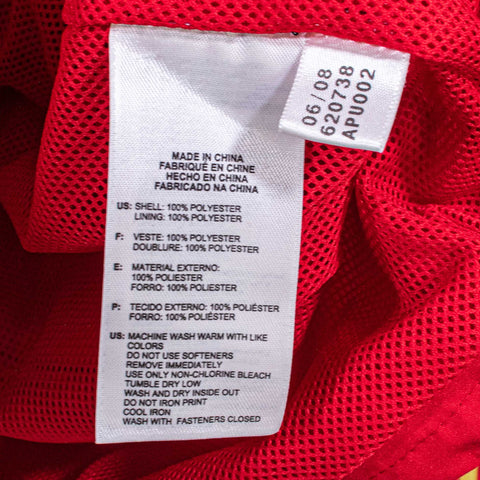 Spain National Team 2008 Euro Cup Adidas Windbreaker Jacket