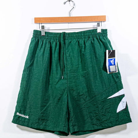 Reebok Big Logo Windbreaker Swim Trunk Shorts
