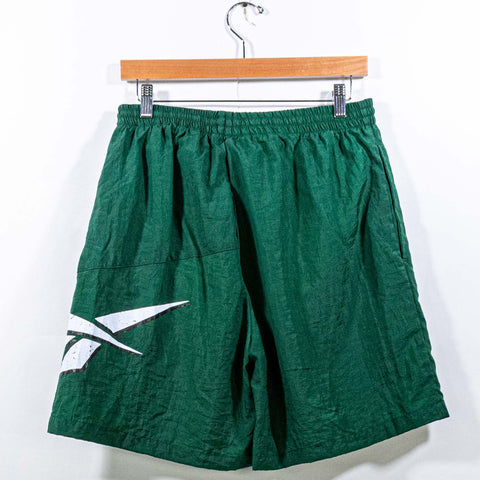 Reebok Big Logo Windbreaker Swim Trunk Shorts