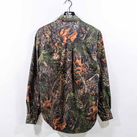 True Timber Camo Nature Trees AOP Button Down Shirt