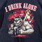 George Thorogood and The Destroyers Band T-Shirt I Drink Alone