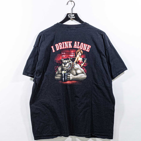 George Thorogood and The Destroyers Band T-Shirt I Drink Alone