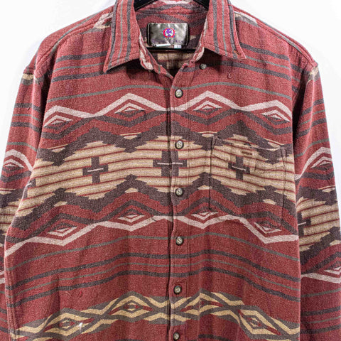 The Territory Ahead Aztec Southwestern AOP Button Down Shirt