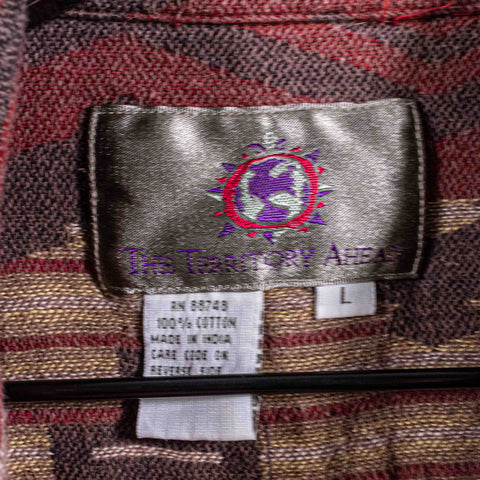 The Territory Ahead Aztec Southwestern AOP Button Down Shirt