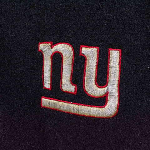 New York Giants NFL Wool Leather Blend Varsity Jacket