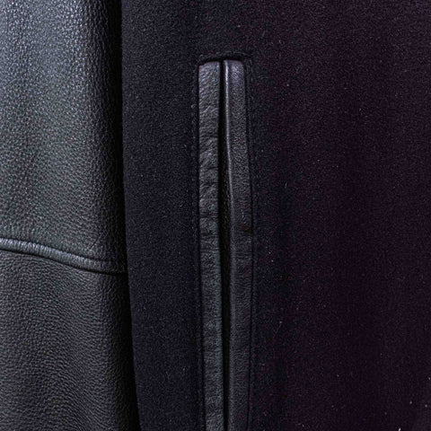 New York Giants NFL Wool Leather Blend Varsity Jacket