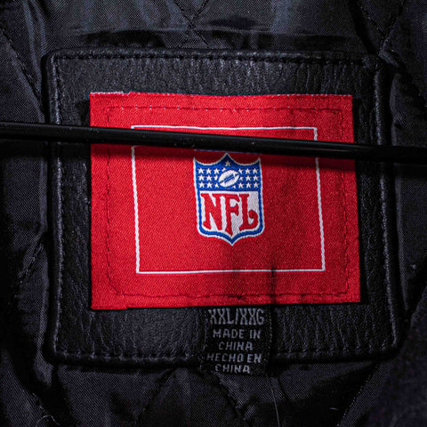 New York Giants NFL Wool Leather Blend Varsity Jacket