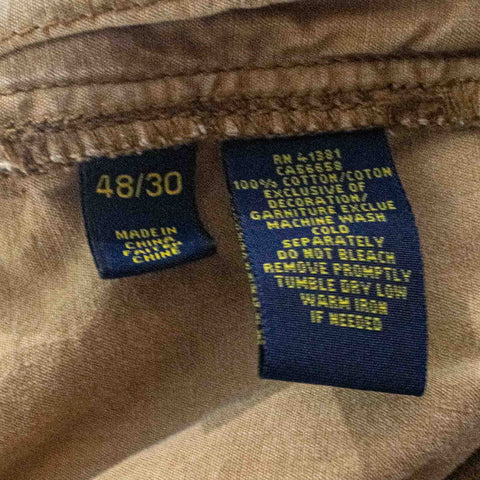 Polo Ralph Lauren Military Cargo Pants RL-67 Modern Fit Distressed