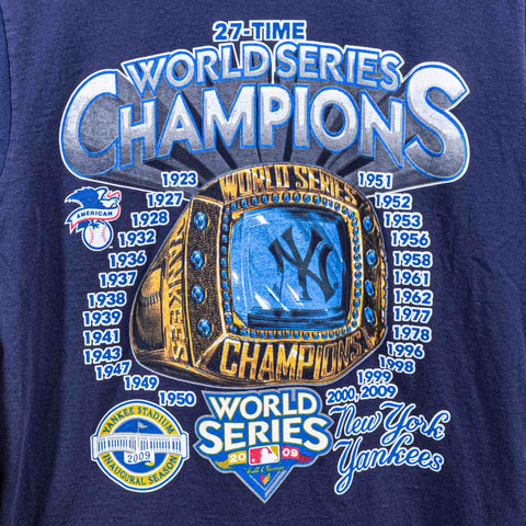 New York Yankees 2009 World Series Champions Long Sleeve T-Shirt MLB