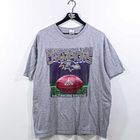 Baltimore Ravens Super Bowl XLVII Champions T-Shirt NFL Football