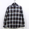 Carhartt Logo Plaid Flannel Button Shirt Loose Fit