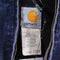 Carhartt J25 Hooded Work Jacket Distressed Faded