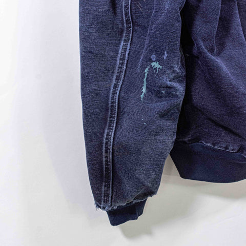 Carhartt J25 Hooded Work Jacket Distressed Faded