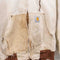 Carhartt JR106 Hooded Work Jacket Distressed Faded