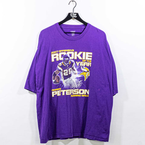 Adrian Peterson 2007 Offensive Rookie Of The Year NFL T-Shirt Reebok