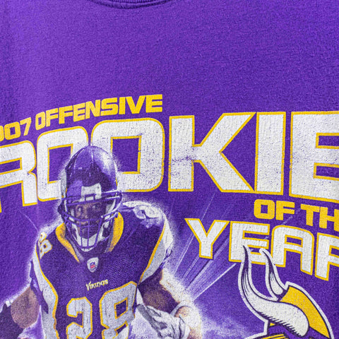 Adrian Peterson 2007 Offensive Rookie Of The Year NFL T-Shirt Reebok