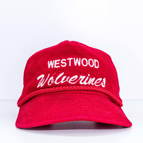 Westwood Wolverines Script Corduroy Rope Snapback Hat