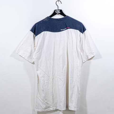 Omavi Jeans Spell Out Hip Hop Baggy T-Shirt