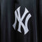 New York Yankees Logo Spell Out Zip Up Jacket Majestic Hooded